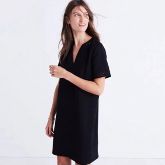 Madewell Dresses & Skirts - Madewell Ballad Tunic Dress with Eyelet Detail